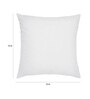 White Memory Foam Cushion Pillows 12 x 12 inches