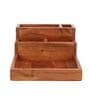 Stylewood Acacia Wood Desk Organizer