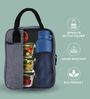 Stylish & Insulated Grey Nylon Lunch Bag