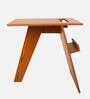 Stylish End Table in Teak Finish