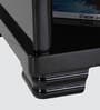 Stylish Glass Top Coffee Table in Black Colour