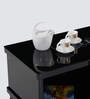 Stylish Glass Top Coffee Table in Black Colour