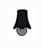 Stylish Metal Wall Lamp with Black Cotton Shade for Hotel & Bedroom