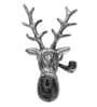 Stylish Nickel Deer Wall Head Faux Animal Bust