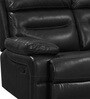 Stylo 3 Seater Recliner Set in Black Colour