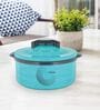Stylus Blue Plastic & Steel Thermoware 1000ML Casserole
