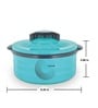 Stylus Blue Plastic & Steel Thermoware 1000ML Casserole