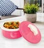 Stylus Pink Plastic & Steel Thermoware Casserole (Set of 2)