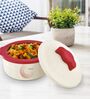 Stylus Red  Plastic & Steel Thermoware Casserole (Set of 2)