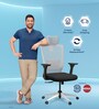 Stylux Breathable Mesh Ergonomic Chair with 4D Armrests