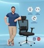 Stylux Breathable Mesh Ergonomic Chair with 4D Armrests