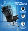 Stylux SmartGRID Ergonomic Chair In Black Colour