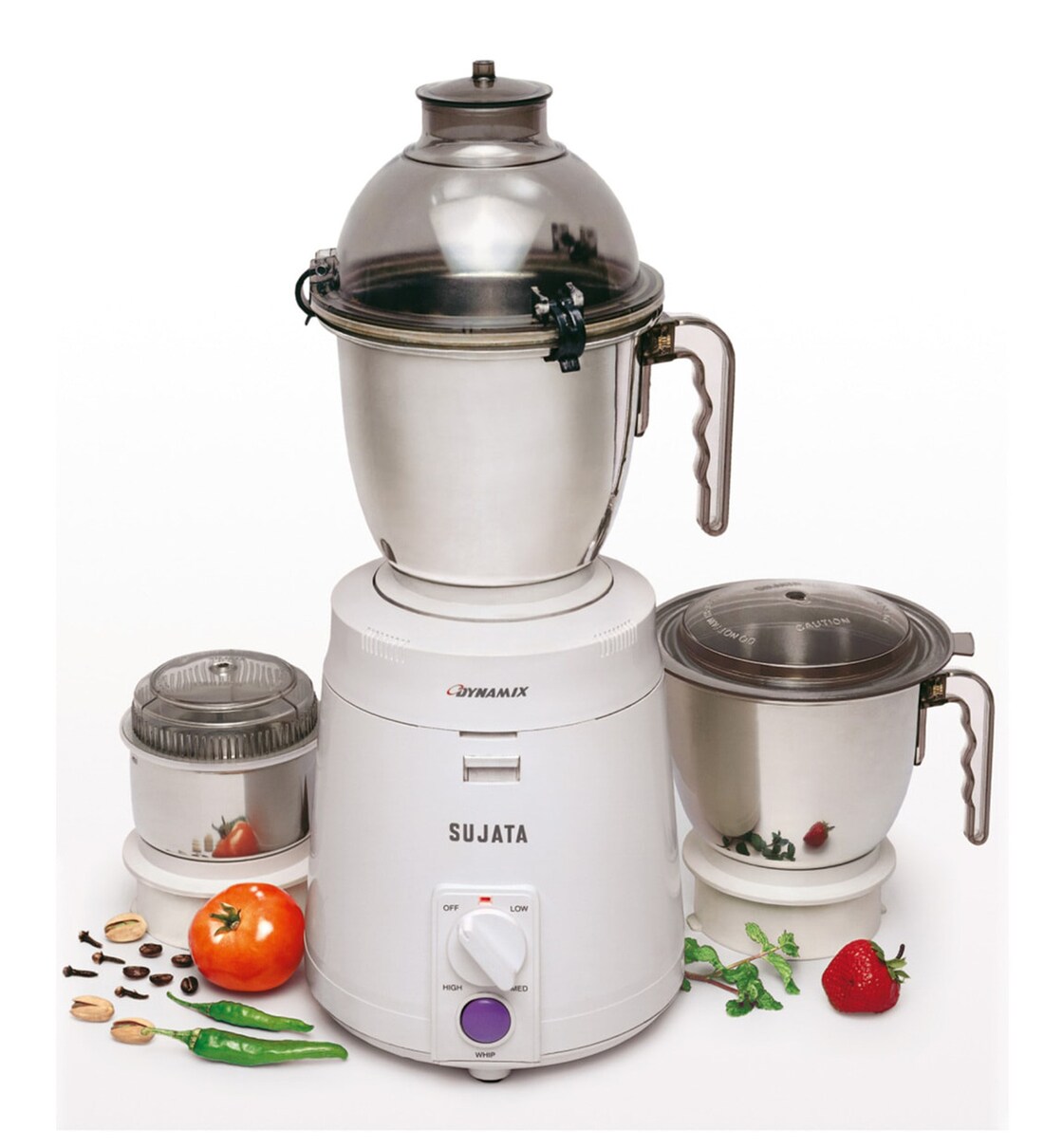 Buy Sujata Dynamix DX 900W Mixer Grinder with 3 Jars Online Mixer and