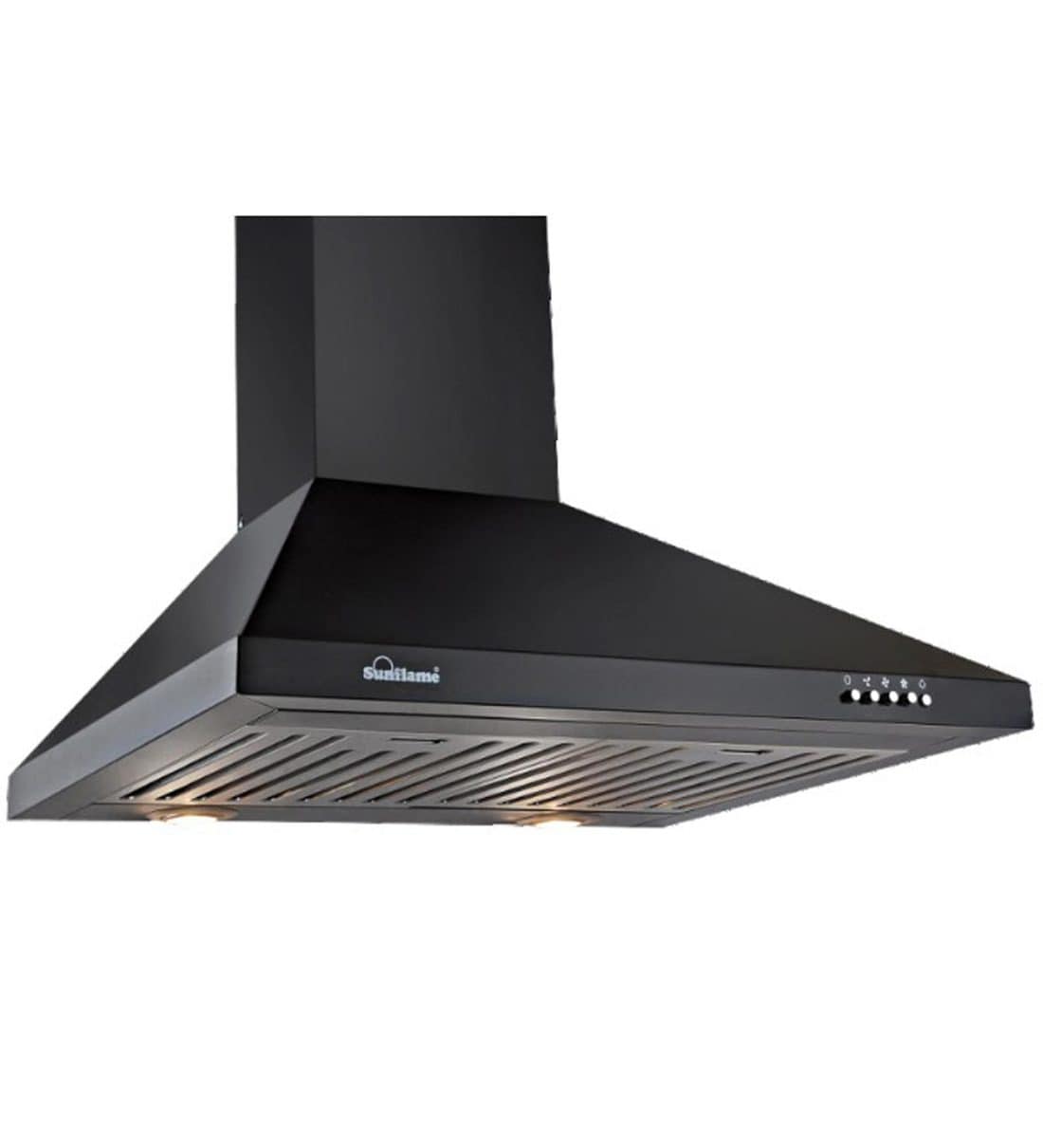Buy EXCLUSIVE OFFER Sunflame Eva Black 700 m3h 60 cm Hood Chimney