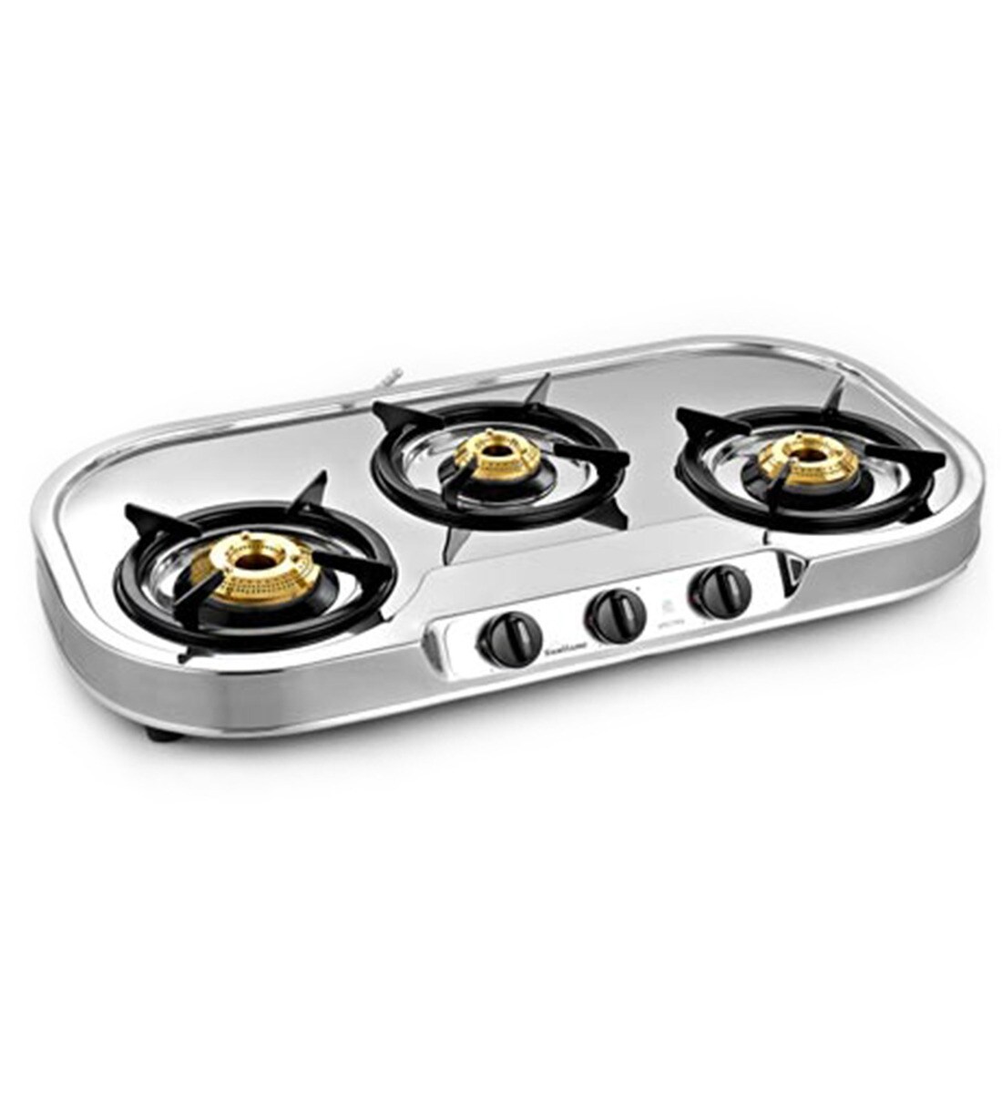 Buy Sunflame Spectra Stainless Steel 3Burner Cooktop Online Gas