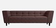 Suez Fabric 3 Seater Sofa In Brown Colour With Arms