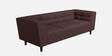Suez Fabric 3 Seater Sofa In Brown Colour With Arms