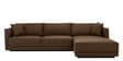 Northern LHS 6 Seater Sectional Sofa In Coffee Brown Colour