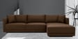 Northern LHS 6 Seater Sectional Sofa In Coffee Brown Colour