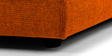 Northern LHS 6 Seater Sectional Sofa In Vivid Orange Colour