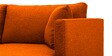 Northern LHS 6 Seater Sectional Sofa In Vivid Orange Colour