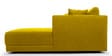 Northern LHS 6 Seater Sectional Sofa In Bold Yellow Colour