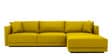 Northern LHS 6 Seater Sectional Sofa In Bold Yellow Colour