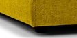 Northern RHS 6 Seater Sectional Sofa In Bold Yellow Colour