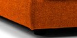 Northern RHS 6 Seater Sectional Sofa In Vivid Orange Colour