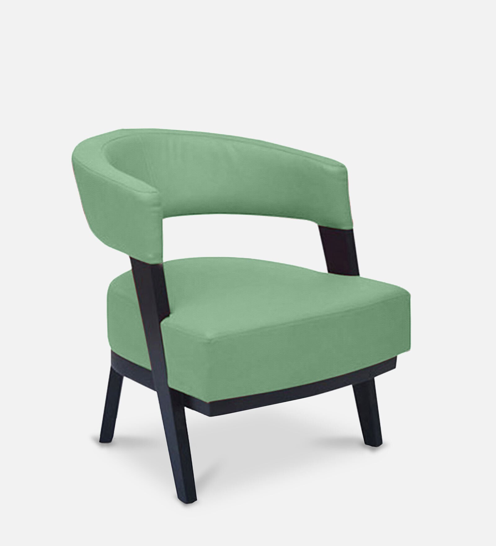Sudan Accent Chair in Pista Colour Sudan Accent Chair in Pista Colour