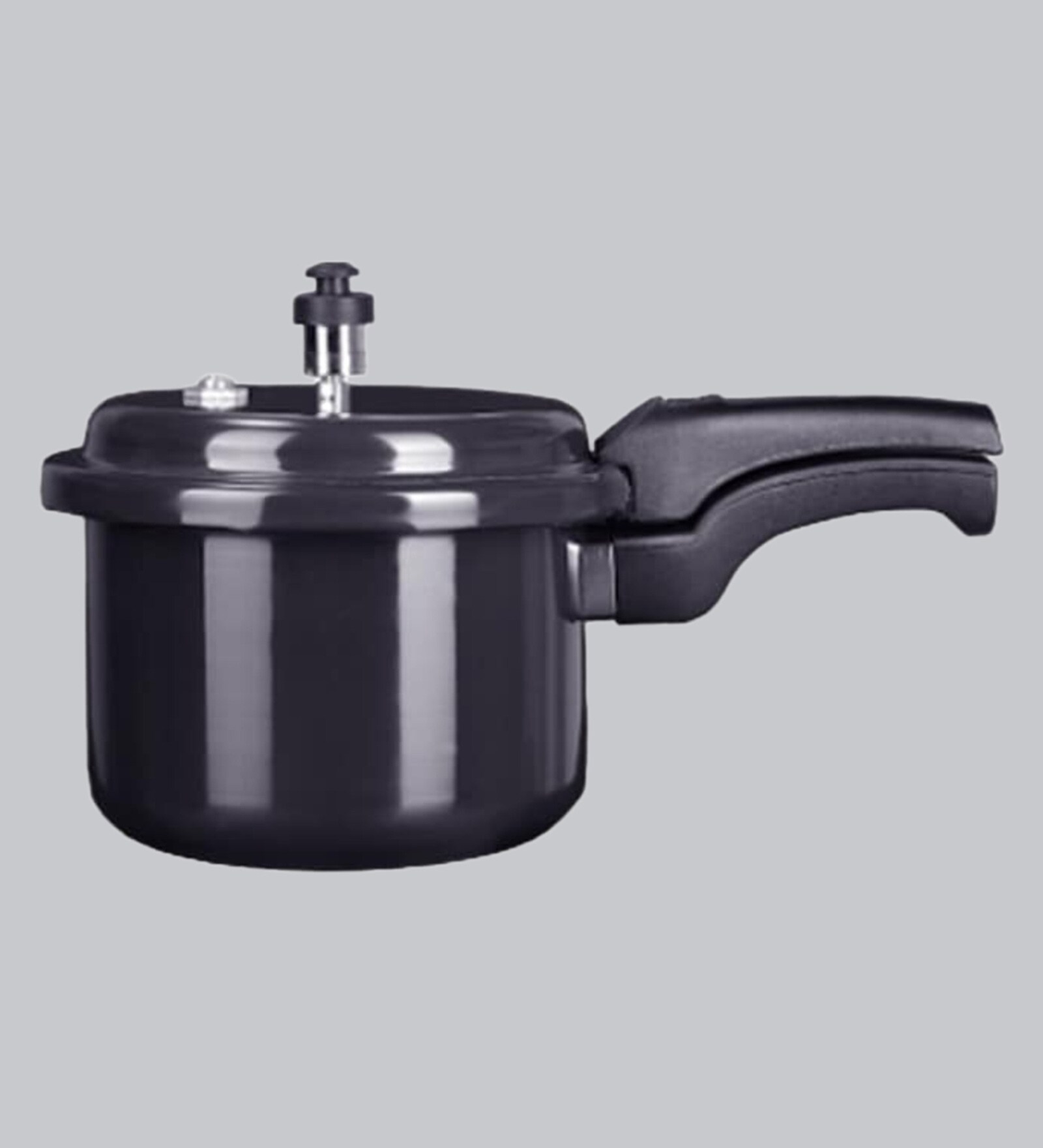 Metalina Aluminium Hard-Anodised Pressure Cooker, 3 Ltr