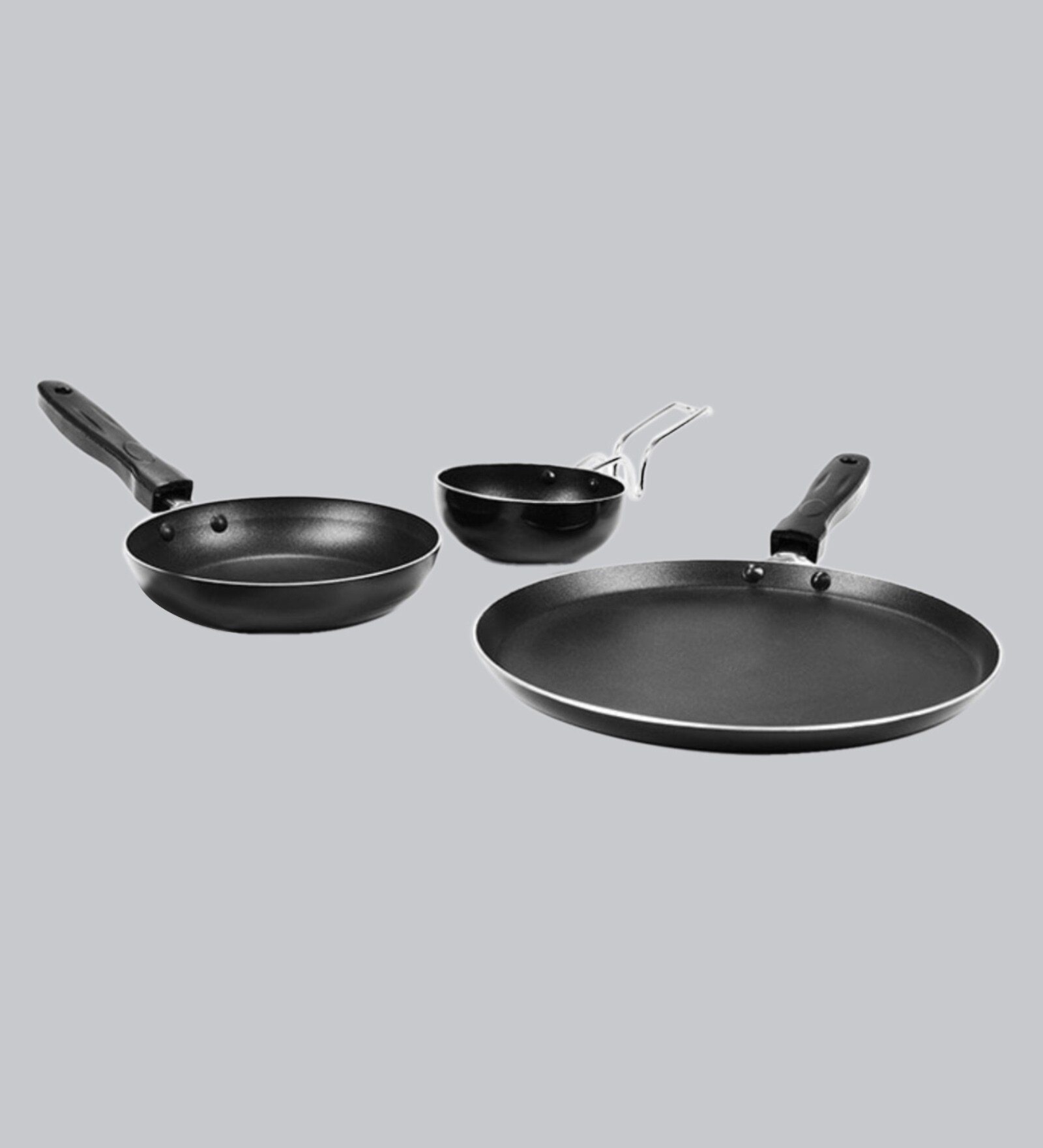 Triumph Aluminium Non-Stick Cookware- Set of 3