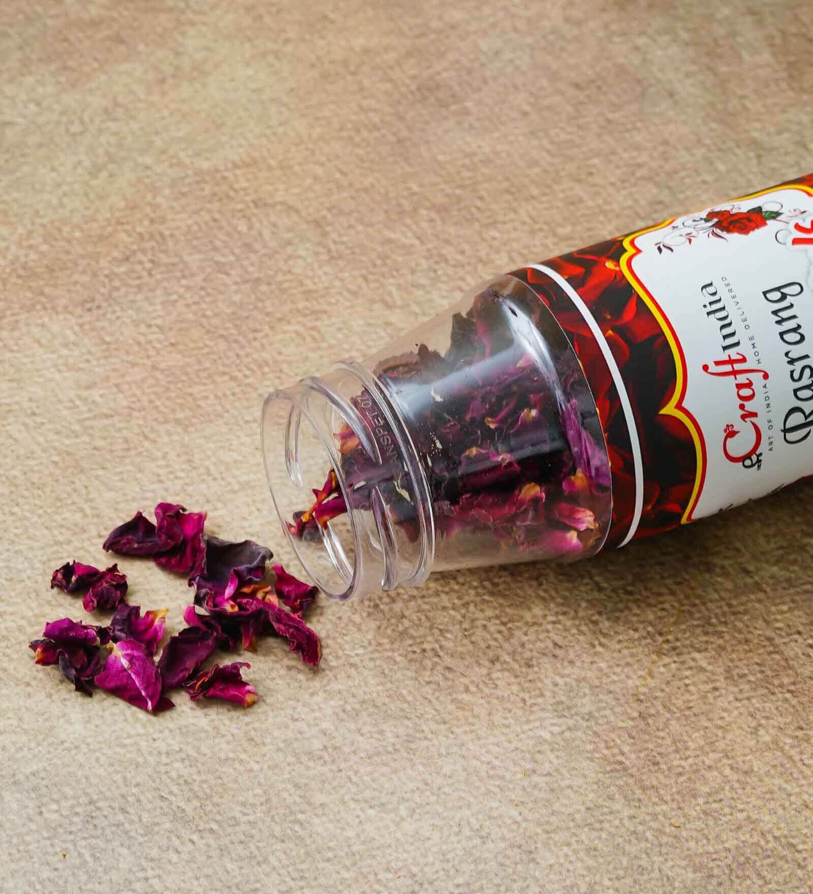Sun Dried Rose Petals for Holi