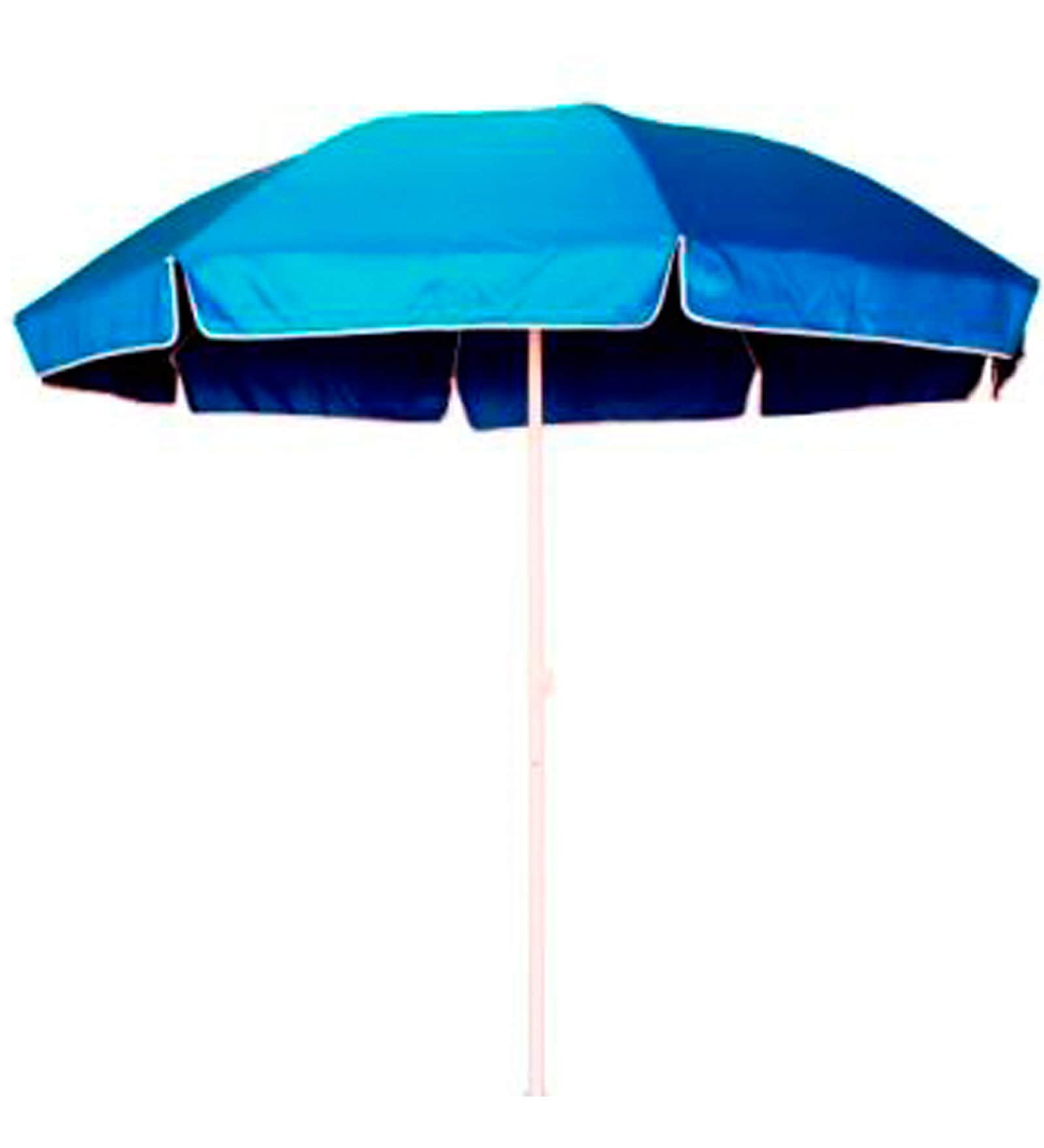 Buy Outdoor Umbrella with 7 Feet Span in Blue Colour by Sun Umbrellas