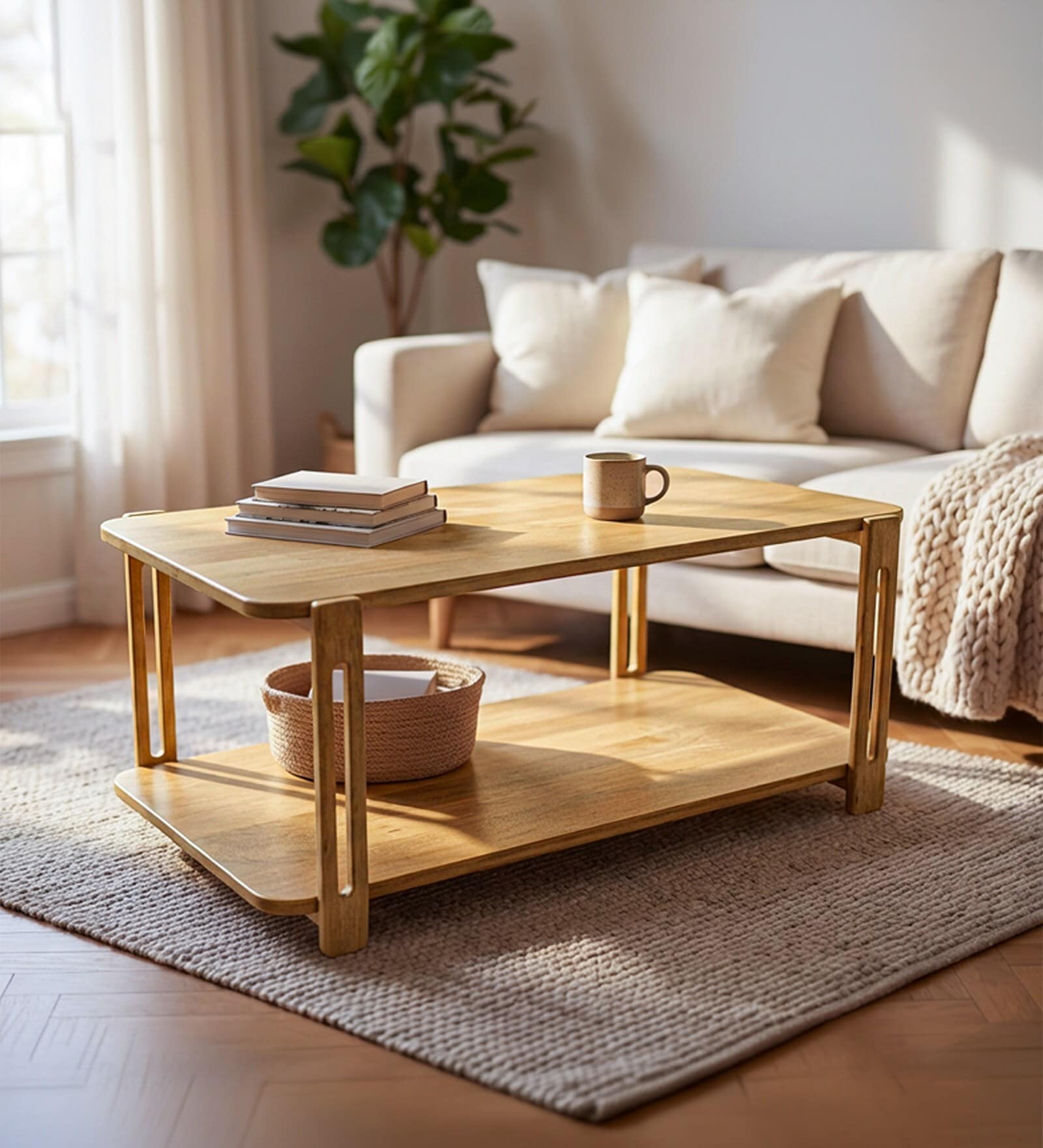 Sundowner Coffee Table In Natural Finish