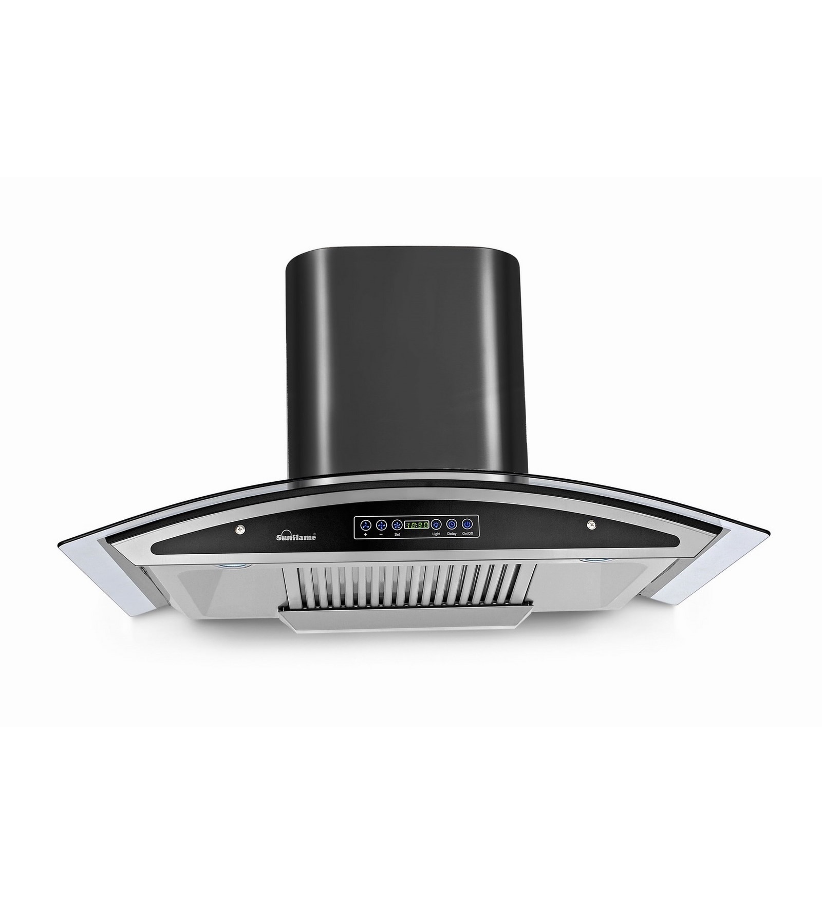 Sunflame Innova Titanium Stainless Steel 90 CM Auto Clean Hood Chimney