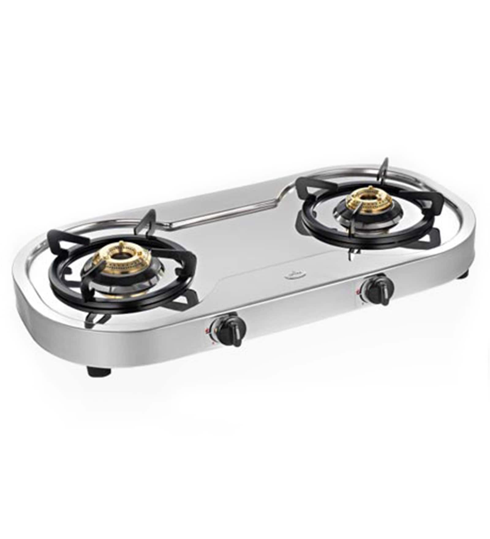 Buy Sunflame Optra Stainless Steel 2Burner Cooktop Online Gas Stoves