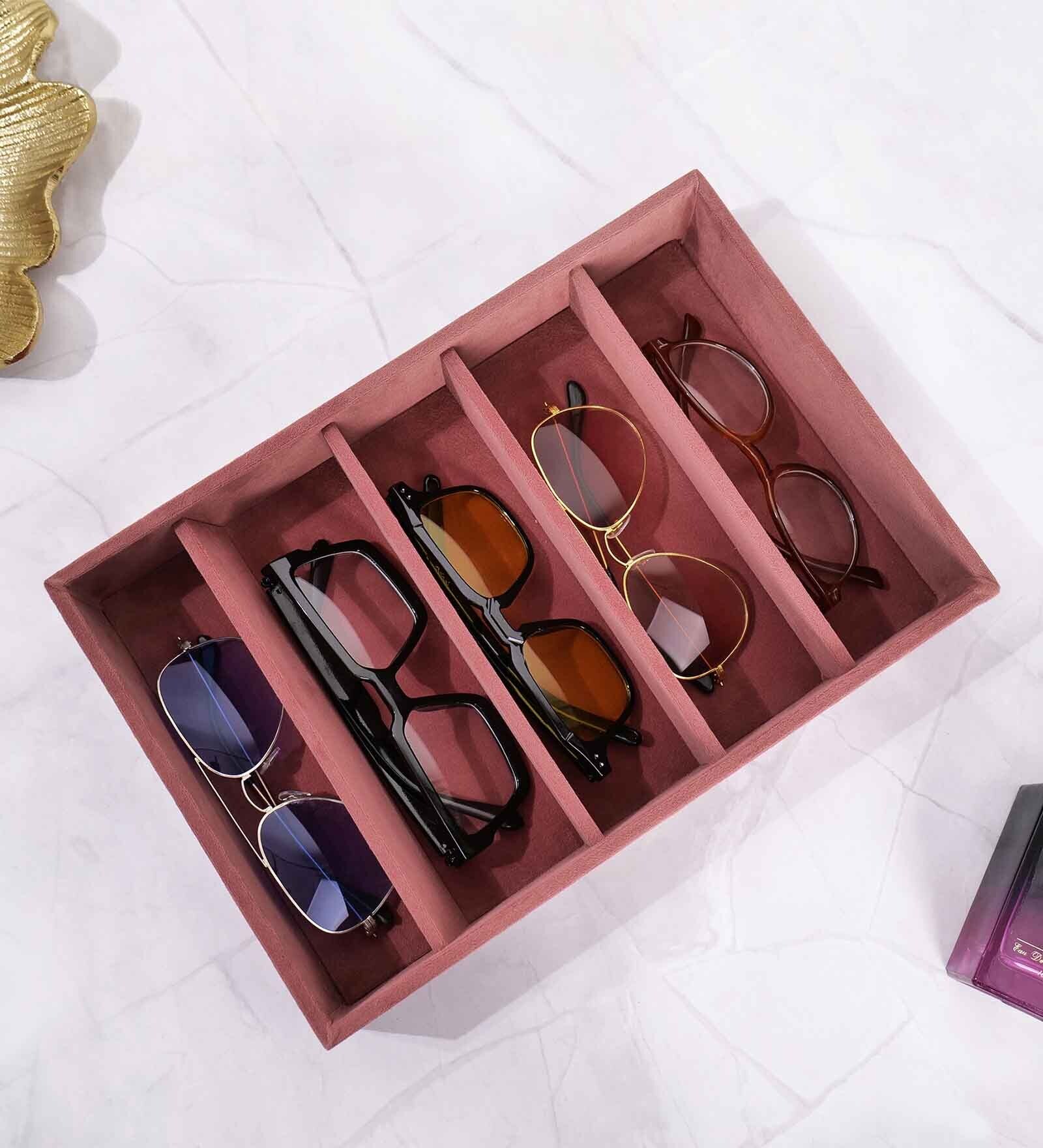 Pink Sunglass Tray