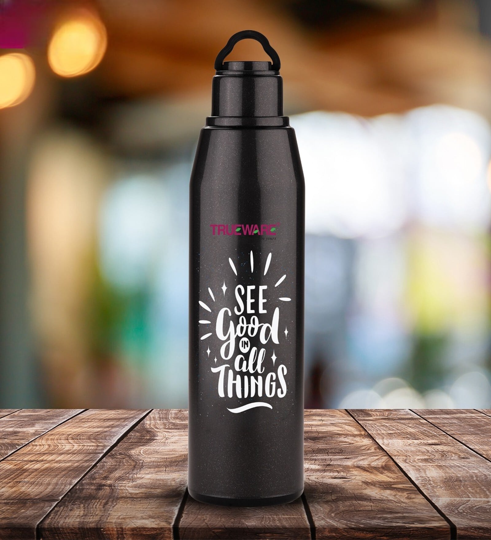 Buy Sunshine 700ml Thermoware Plastic & Steel Water Bottle at 29% OFF ...