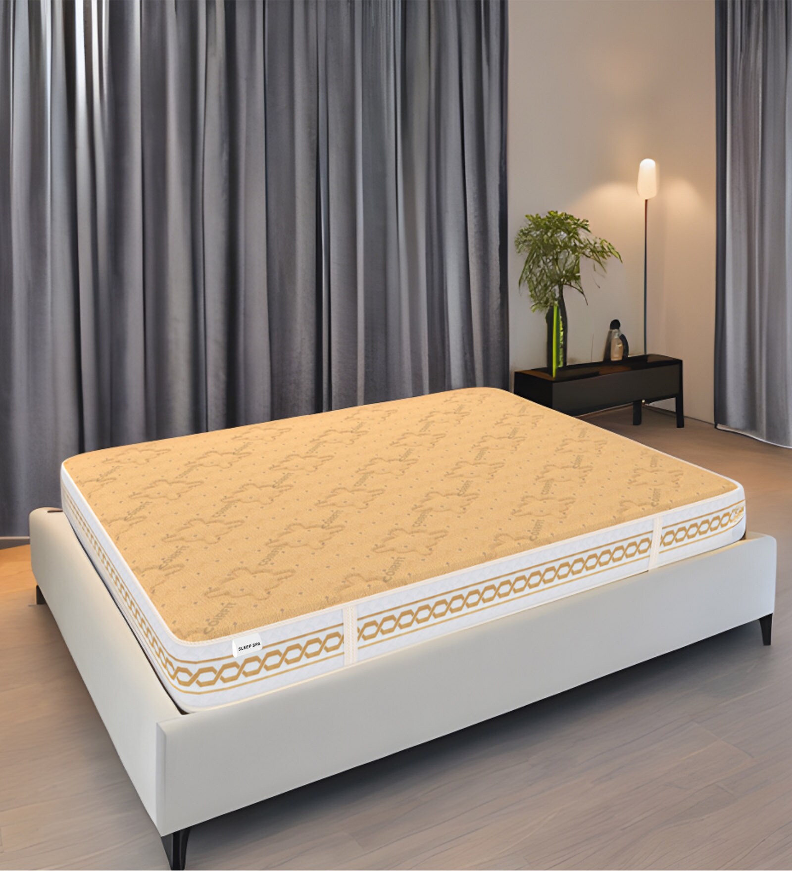 Super Contour ISP Tech High Tensile 6 Inch Bonnell Spring & HR Foam King Size Mattress