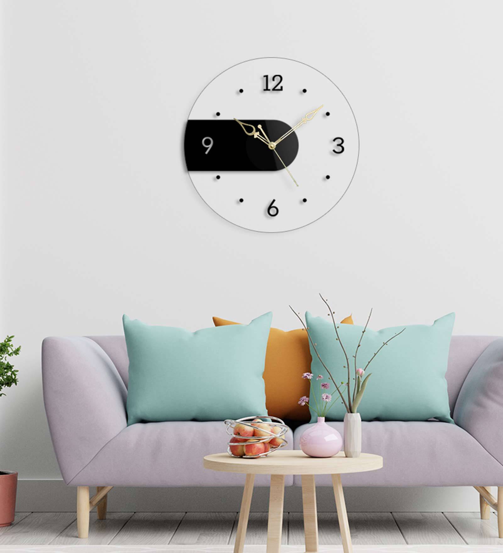 Multicolour Acrylic Superb Numeric Novelty Wall Clock
