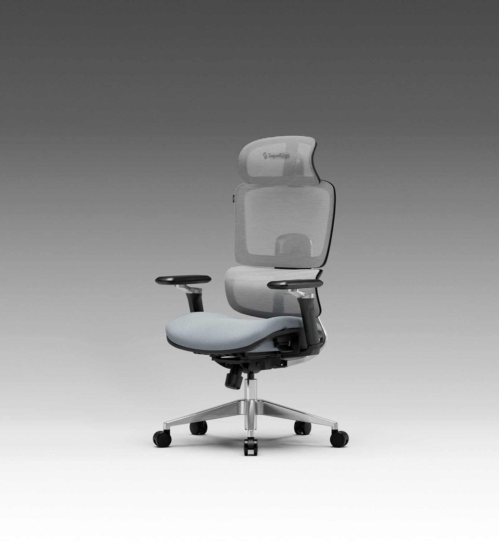 SuperErgo The Director Metal True Black No Footrest