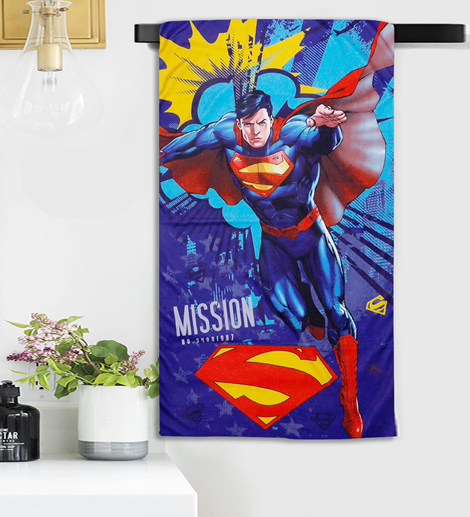 Superman Microfiber Bath Towel