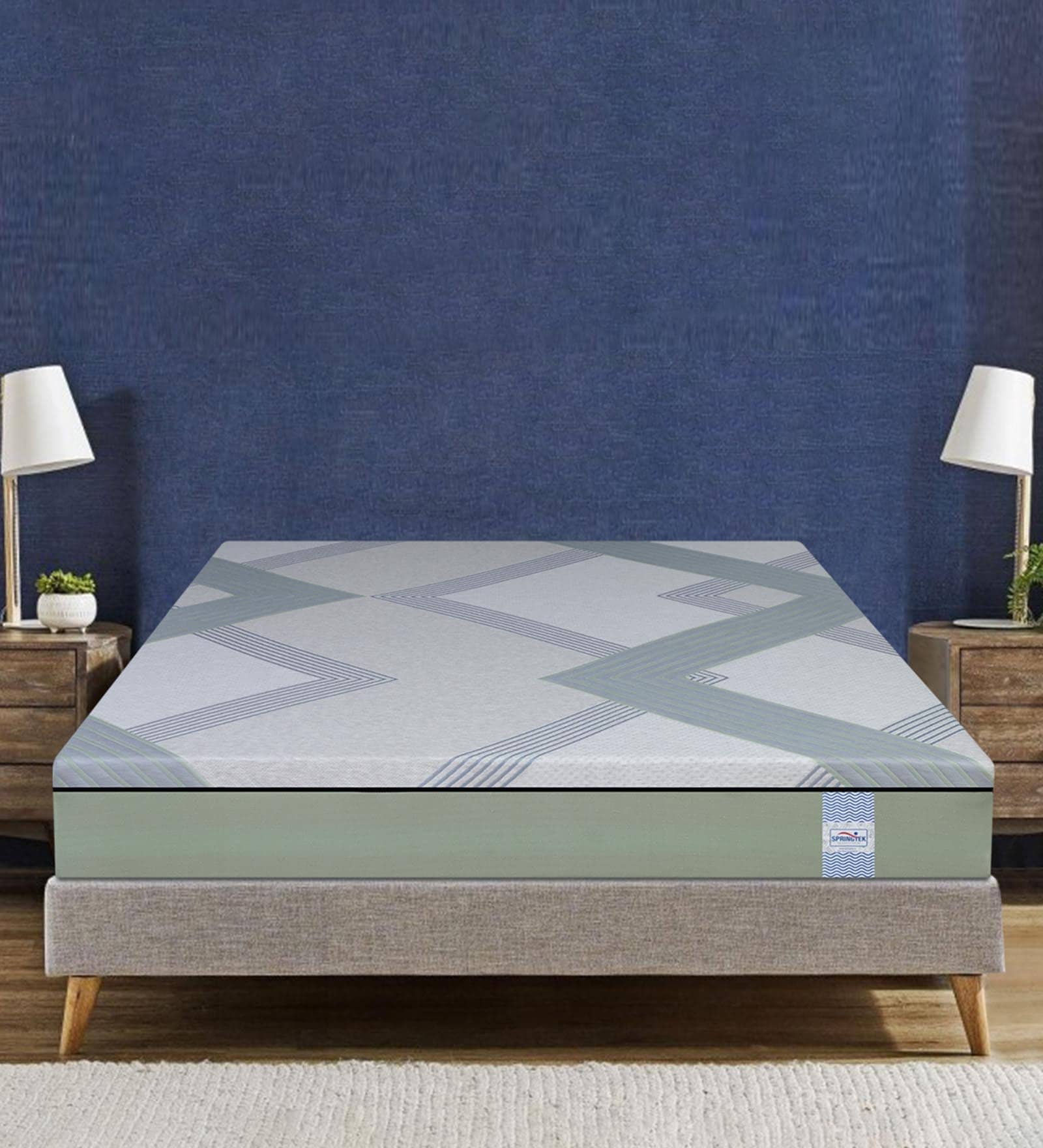 Buy Supernova 4 Layered Orthopedic 6 Inch Hybrid Latexmemory And Hd Foam Mattress In Single Size 5256