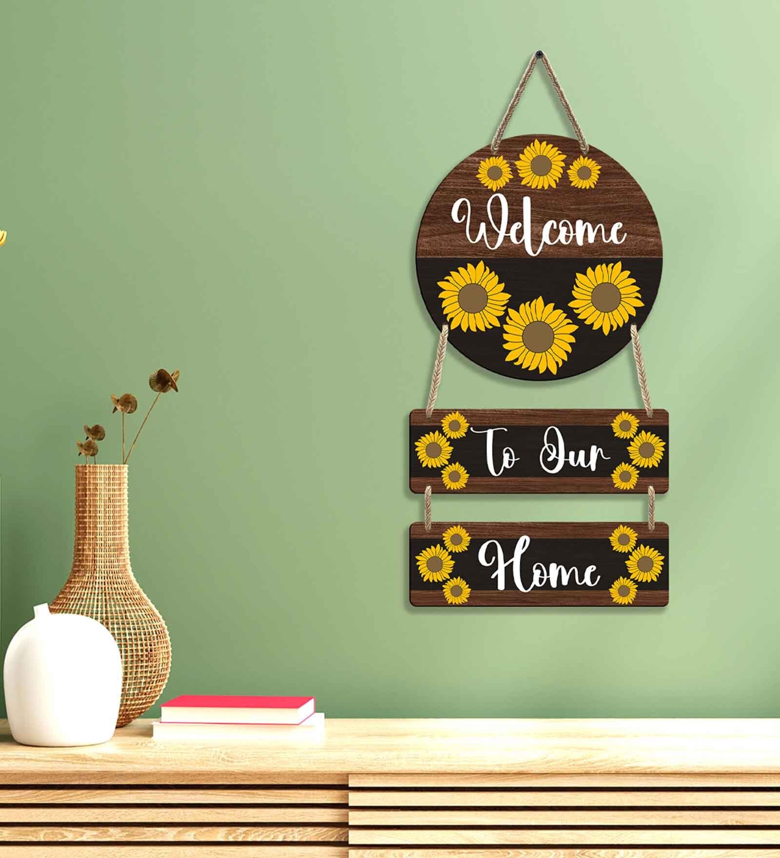 Buy Brown Engineered Wood Wall Hanging by Suveharts at 26 OFF by