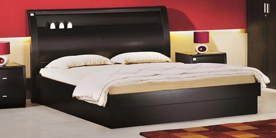 Buy Super Magna King Size Bed with Hydraulic Storage in