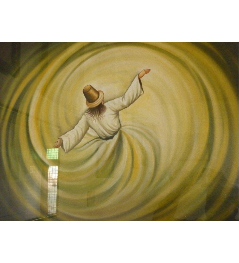 Sufi Painting by Market Finds Online - Oil & Watercolor - Home Decor