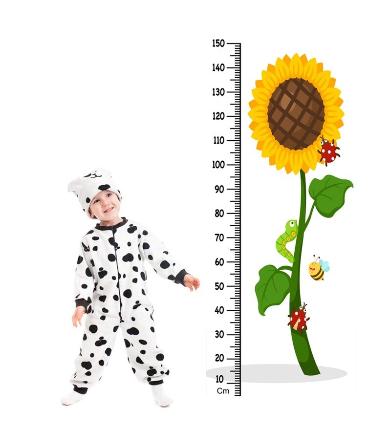 buy-sunflower-height-chart-in-multicolour-by-wens-online-height-charts-kids-decor-home