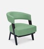 Sudan Accent Chair in Pista Colour