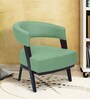 Sudan Accent Chair in Pista Colour